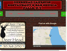 Tablet Screenshot of deerheadlakeside.com